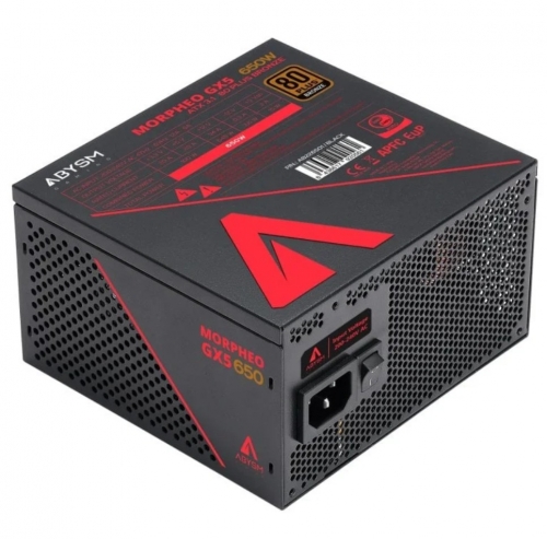 Fonte MORPHEO GX5 ATX 650W ATX 80+ Bronze certification, modular desing, with Japanese capacitor. ATX 3.1