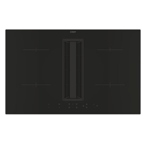 Placa de indução Candy com exaustor integrado CIH-8-I-4-CF