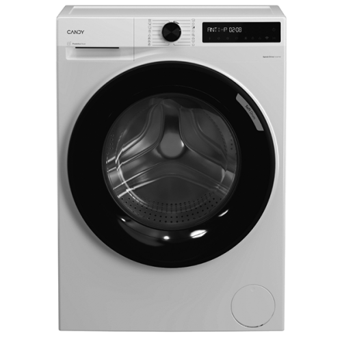 Máquinas de lavar roupa de carregamento frontal ProWash 500 Candy BR-411-BL-9-S