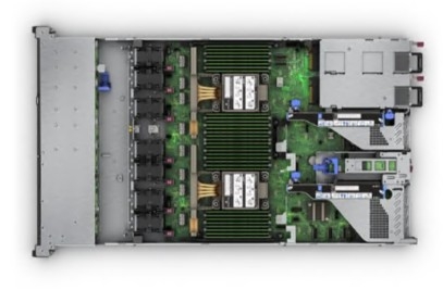 Servidor HP montável em bastidor 1U 2-way 1 x Xeon Silver 4510 / até 4.1 GHz 64GB SATA hot-swap 2.5" SSD 2 x 960GB Gsem SO