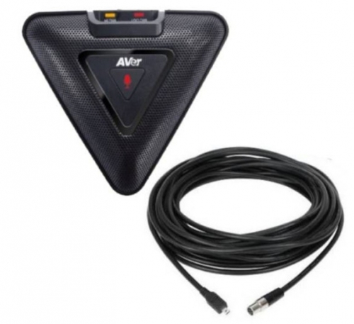 MICROFONE AVER MICRO ADICIONAL P/ VB342PRO/VB350 INCLUI CABO 20M