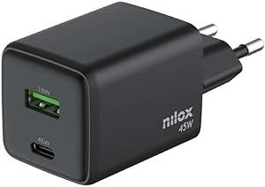 CARREGADOR UNIVERSAL GAN 45W 2PORTAS