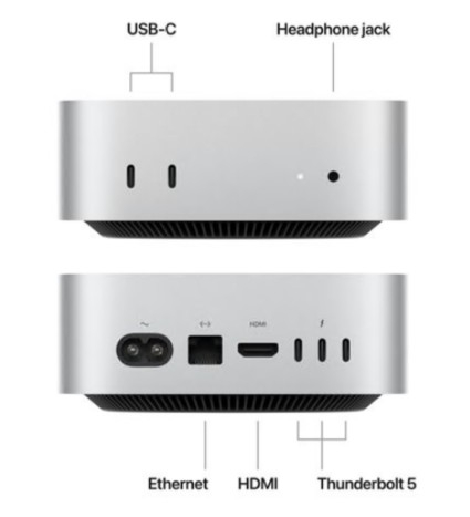 Apple Mac mini M4 Pro RAM 24 GB SSD 512 GB Apple M4 Pro 16-core MCX44YP/A