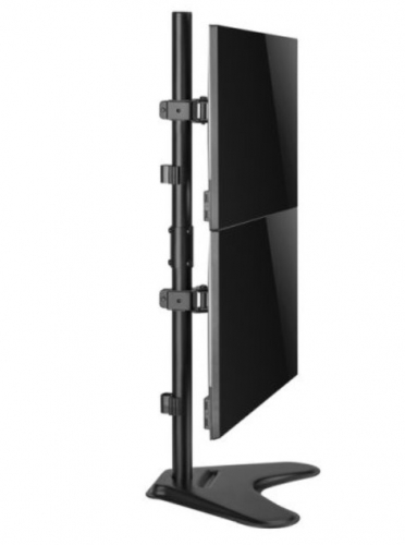 Suporte de mesa vertical duplo para monitores de 17" a 32" EQUIP 650128