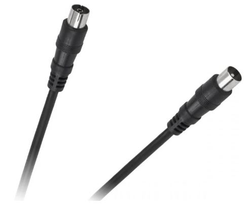 Cabo de Antena Coaxial M/f 1.5m Preto