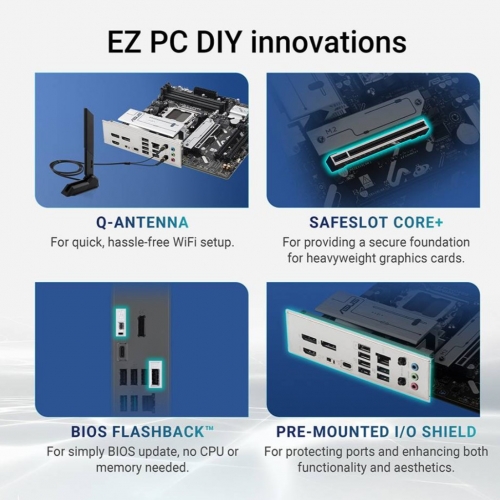 Motherboard Micro-ATX Asus Prime B840M-A WiFi SktAM5 90MB1J20-M0EAY0