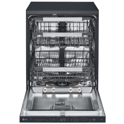 MAQUINA LOUÇA 10PROG 14TALHERES LG DF587HMS Preto