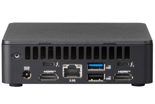 Barebone Asus NUC 13 Pro Tall Kit RNUC13ANHI3 Core i3 i3-1315U preto 90AR00C1-M00010