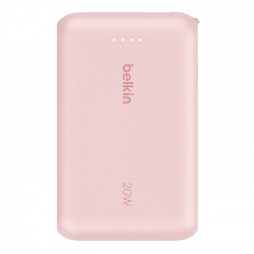 Power Bank 10K com cabo integrado ROSA - BPB021HQPK