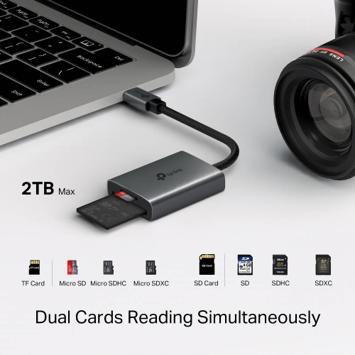 USB3.0 Type-C to SD & microSD 3.0 Adapter