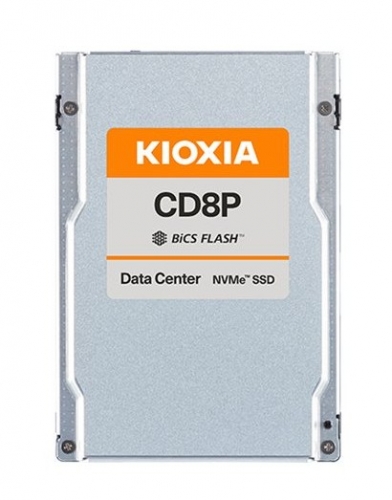Disco SSD Centro de Dados, Utilização Mista 6400 GB 2.5" PCI Express 5.0 x4 KIOXIA CD8P-V Series KCD8XPUG6T40