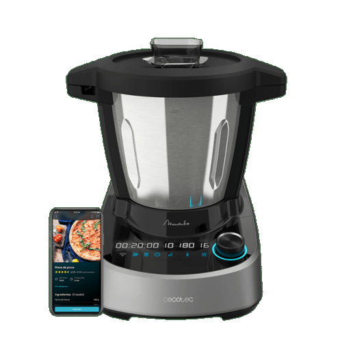 Robot de Cozinha Cecotec Mambo 11090 Habana – 1600w Taça 3,3L Preto