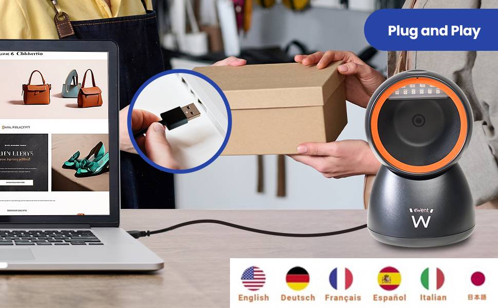 EWENT SCANNER 2D QR FIXO