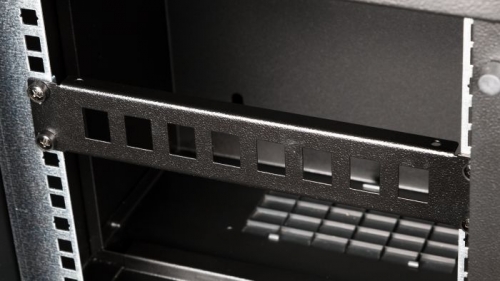 PAINEL DE REMENDOS EQUIP KEYSTONE 10', 1U, PRETO EZKP-10-B