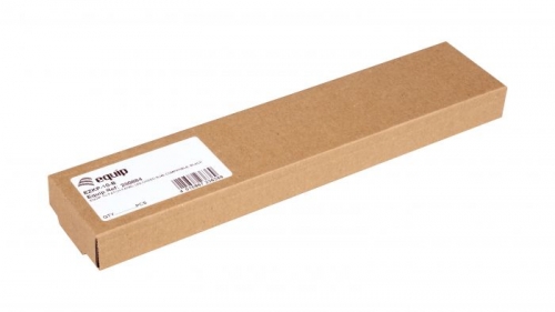 PAINEL DE REMENDOS EQUIP KEYSTONE 10', 1U, PRETO EZKP-10-B