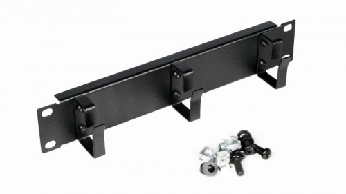 ANÉIS DE GERENCIAMENTO DE CABOS EQUIP 10', 1U, PRETO