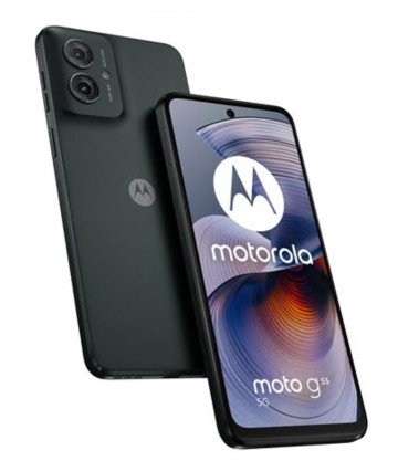 Smartphone Motorola Moto G55 5G SIM duplo RAM 8 GB Memória Interna 256 GB microSD LCD 6.49" cinza