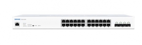 Switch 24 Portas Sophos CS110-24FP Administrado 24 x 10/100/1000 (PoE+) + 4 x 1 Gigabit / 10 Gigabit SFP+