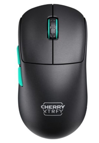 Rato CHERRY Xtrfy M68 ultra-leve 5 botões sem fios 2.4 GHz preto
