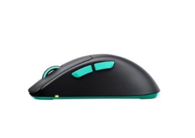 Rato CHERRY Xtrfy M64 ergonómico óptico 5 botões  2.4 GHz receptor sem fio USB preto