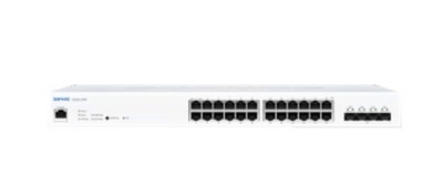 Switch 24 Portas Sophos CS210-24FP Administrado 16 x 10/100/1000 (PoE+) + 8 x 100/1000/2.5G (PoE+) + 4 x 1 Gigabit / 10 Gigabit SFP+