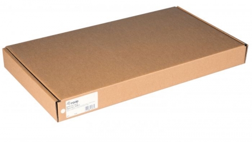 PRATELEIRA FIXA EQUIP 19', 1U, 400MM, CINZA