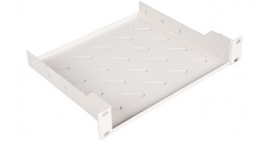 Prateleira fixa de 10 polegadas, 1U, 200 mm, cinza EQUIP EZFS-10-1-20-G