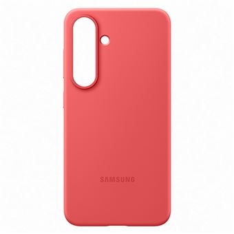Capa Silicone para Samsung Galaxy S25 Vermelha