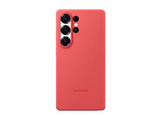 Capa Silicone Galaxy S25 Ultra EF-PS938CREGWW - Vermelho