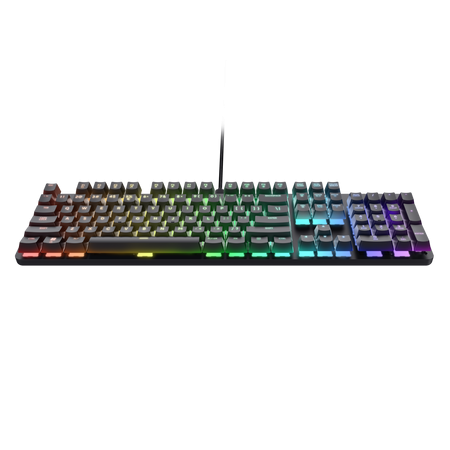 TECLADO GAMING TRUST ZORA GXT871 RGB MECHANICAL PT