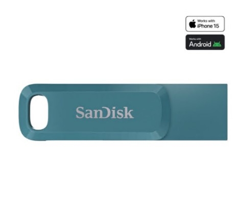 Drive flash USB 512 GB USB 3.2 Gen 1 / USB-C baía do navagio SanDisk Ultra Dual Drive Go SDDDC3-512G-G46NBB