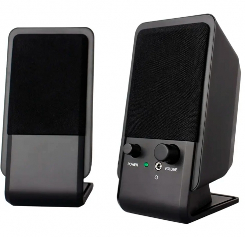 EWENT COLUNAS 2.0 10W VOLUME CONTROL JACK 3.5" USB BLACK