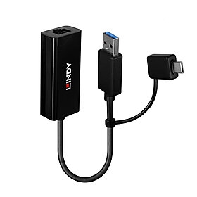 LINDY Conversor USB 3.2 Gen 1 Gigabit Ethernet - 43412