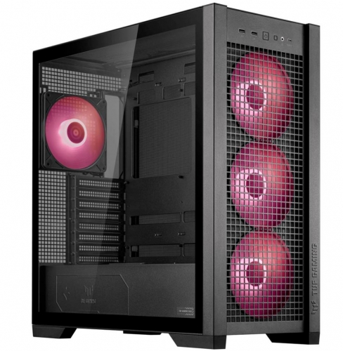 Caixa ATX Asus TUF Gaming GT302 ARGB Vidro Temperado Preta 90DC00I0-B19000