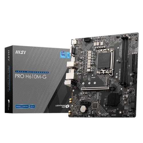 Motherboard Micro-ATX MSI PRO H610M-G DDR5 Skt1700