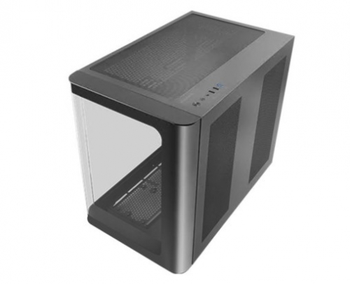 CAIXA PC MARS GAMING CAIXA ATX MC FUSION CONT TEMP GLASS R EDGES BLACK , MCFUSION