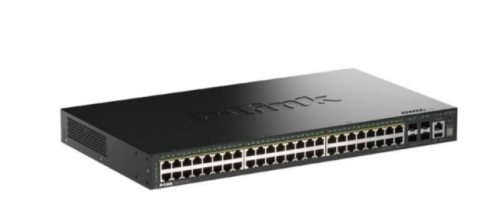 Switch D-Link SmartPro DGS-1530-52P 48 Ports GE PoE 30W+4 Ports 10G SFP+