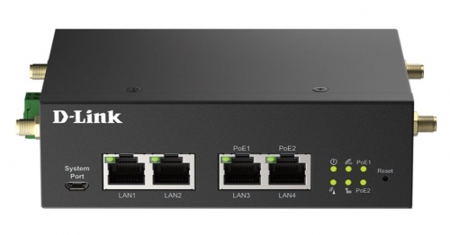 Roteador/Modem VPN Industrial M2M com Múltiplas Conexões 5G D-Link DWM-314-GP