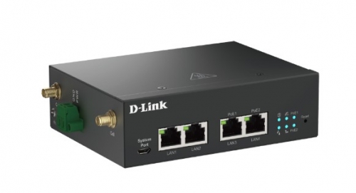 Roteador/Modem VPN Industrial M2M com Múltiplas Conexões 5G D-Link DWM-314-GP