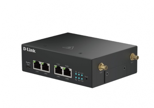 Roteador/Modem VPN Industrial M2M com Múltiplas Conexões 5G D-Link DWM-314-GP