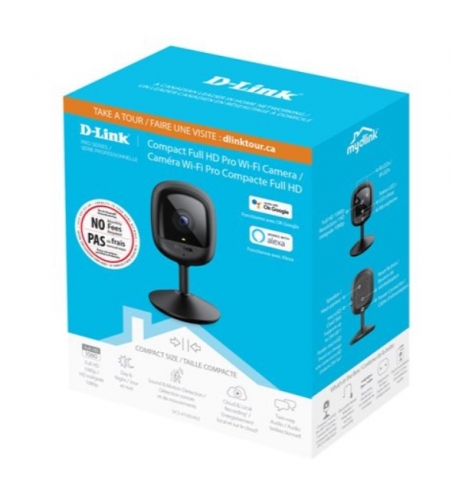 Câmara de vigilância de rede interior D-Link DCS 6100LHV2