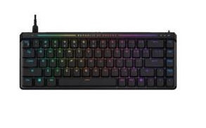 ASUS ROG Falchion Ace HFX - Teclado - 65% - compact - com painel de toque - retroiluminado - USB - QWERTY - Espanhol - interruptor: ROG HFX Magnetic switches - preto
