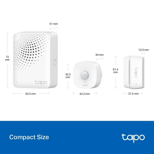 Smart Sensor Starter Kit - 1×Tapo T100, 2×Tapo T110, 1×Tapo H100