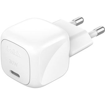 Carregador Belkin WCA008KQWH BoostCharge Compact, 30W, Branco