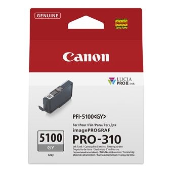 Tinteiro Original Canon PFI-5100 Grey