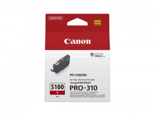 Tinteiro CANON PFI-5100 Red