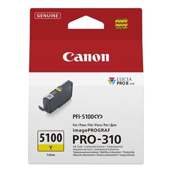 Tinteiro Original Canon PFI-5100 Y