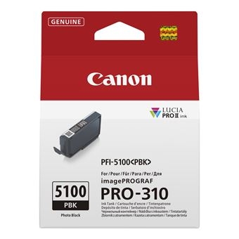 Tinteiro Original Canon PFI-5100 PBK