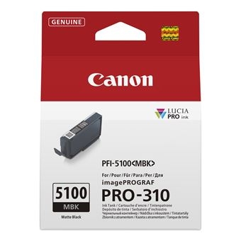 Tinteiro Original Canon PFI-5100 MBK 