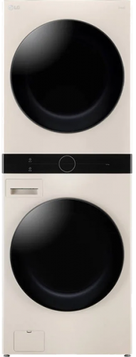 MÁQ. LAVAR/SECAR LG WT1210EEF WASHTOWER BEGE 12 /10KG 1400RPM DUPLA